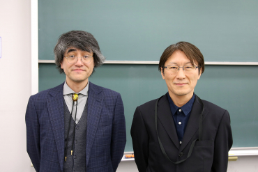 國學院大學の伊藤教授と本学の二本松教授